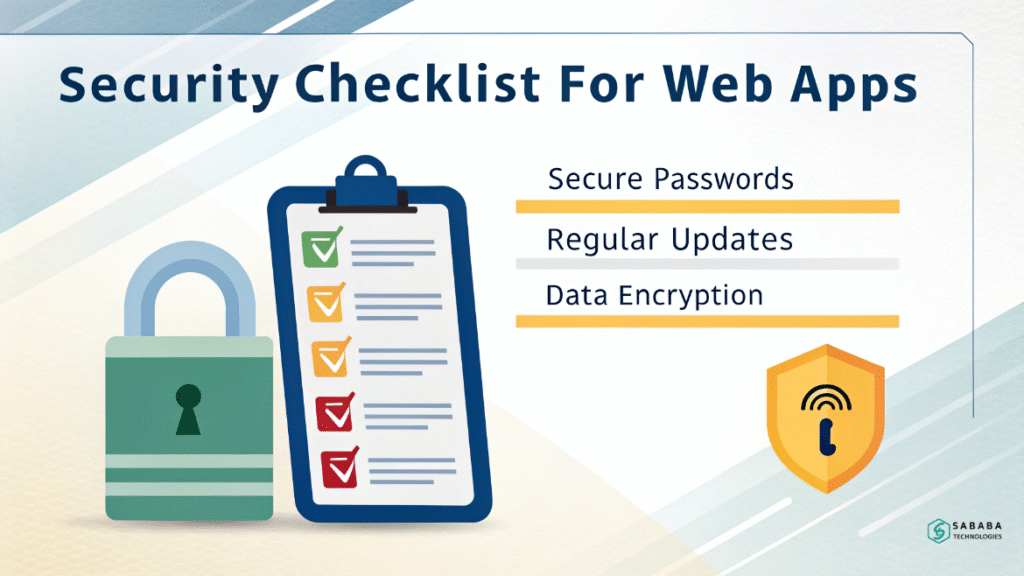 Checklist Developer App Cibersecutiry Web App Security Checklist: Quick Security Guide