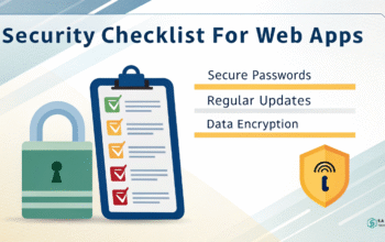 Security Checklist for Web Apps